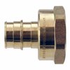 Apollo Expansion Pex 3/4 in. Brass PEX-A Expansion Barb x 1 in. FNPT Female Adapter EPXFA341